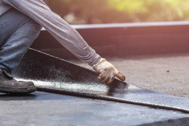 Professional Emergency Waterproofing technician working in Lansdowne, VA